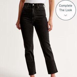 Abercrombie black jeans